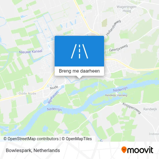 Bowlespark kaart