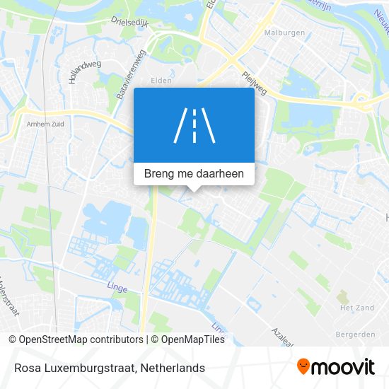 Rosa Luxemburgstraat kaart