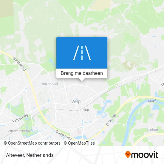 Alteveer kaart