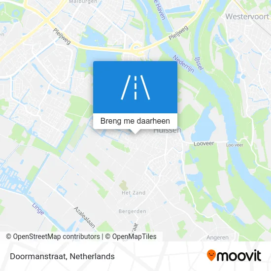 Doormanstraat kaart