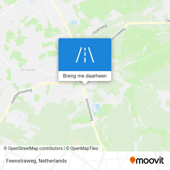 Feenstraweg kaart