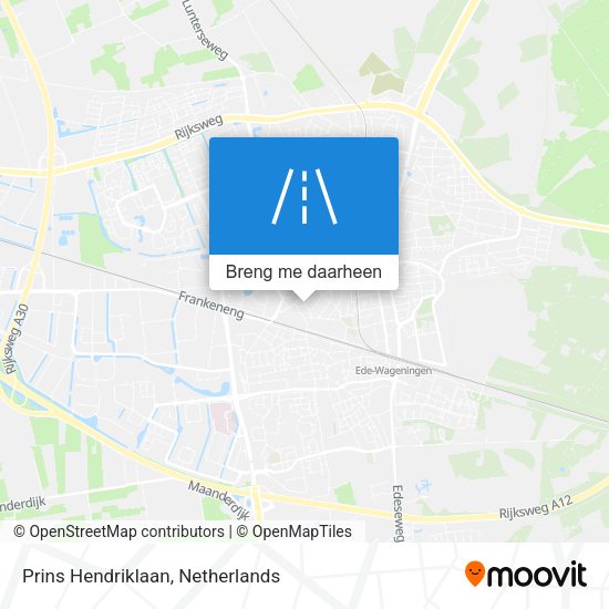 Prins Hendriklaan kaart