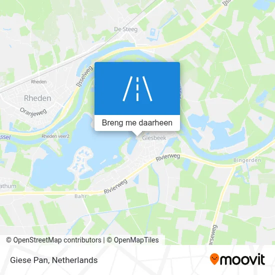 Giese Pan kaart
