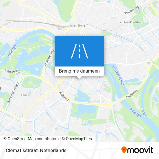 Clematisstraat kaart