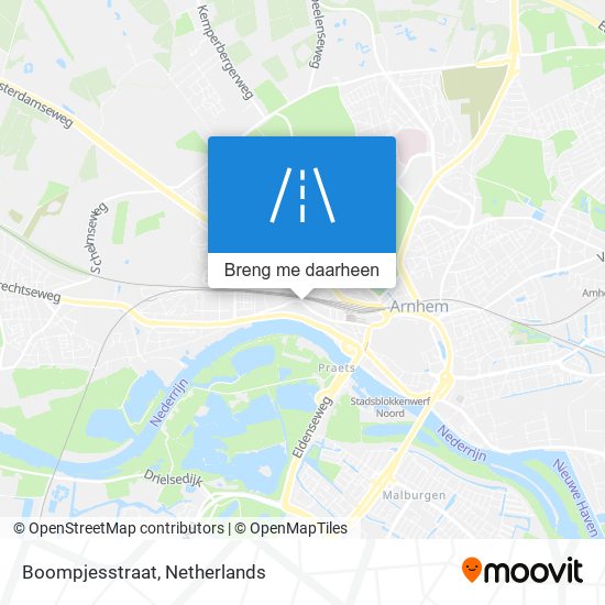 Boompjesstraat kaart