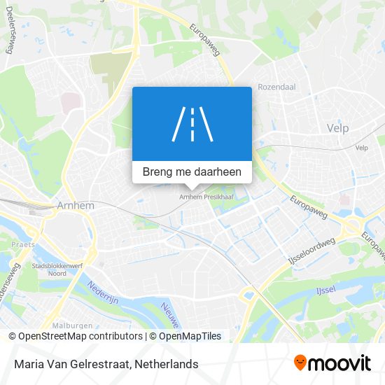 Maria Van Gelrestraat kaart