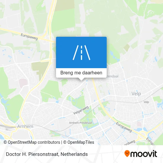 Doctor H. Piersonstraat kaart