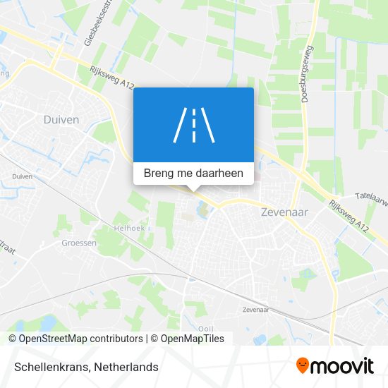 Schellenkrans kaart