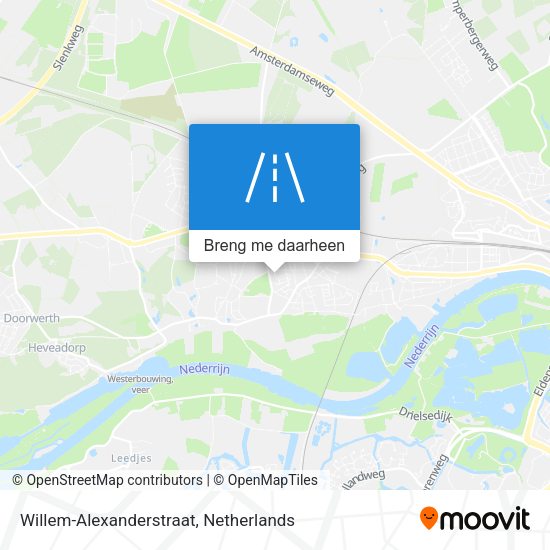 Willem-Alexanderstraat kaart