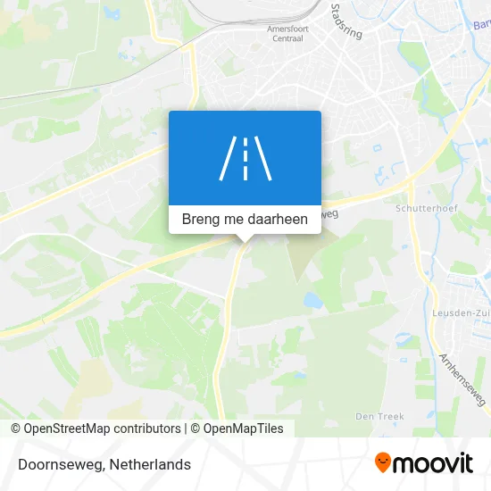 Doornseweg kaart