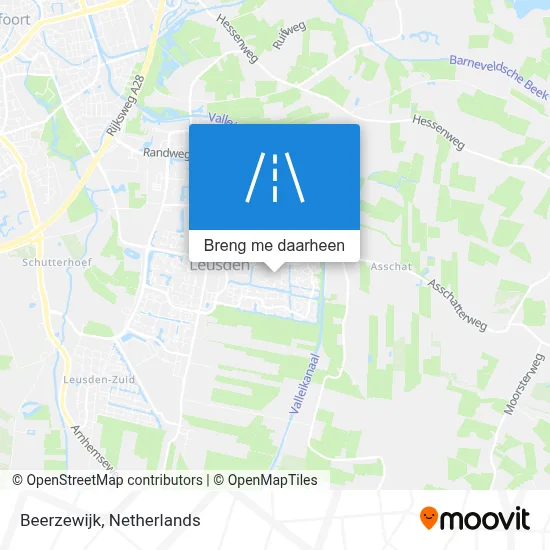 Beerzewijk kaart