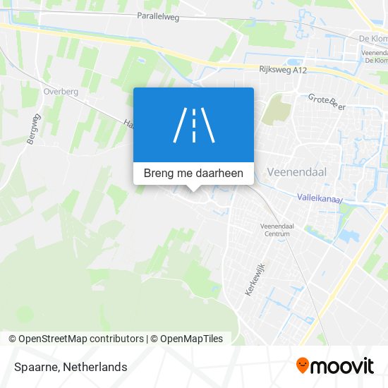 Spaarne kaart