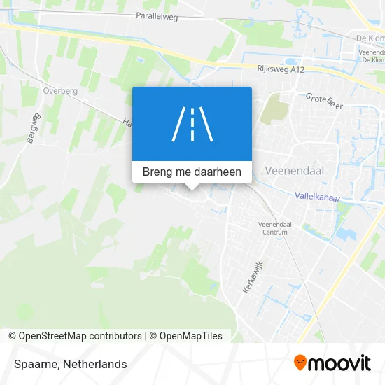 Spaarne kaart