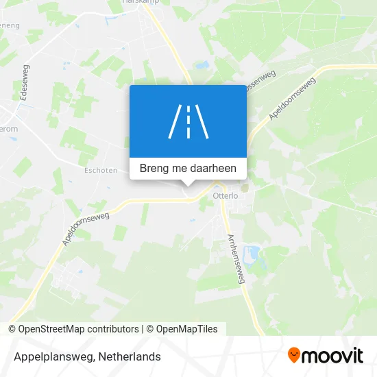 Appelplansweg kaart