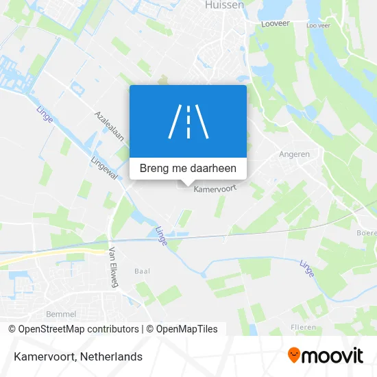 Kamervoort kaart