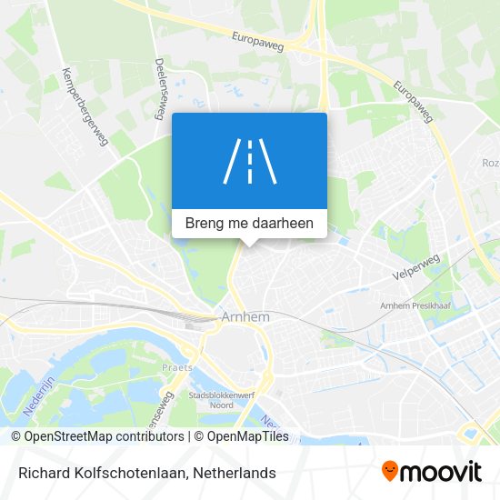 Richard Kolfschotenlaan kaart