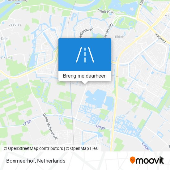 Boxmeerhof kaart