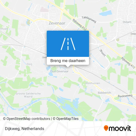 Dijkweg kaart