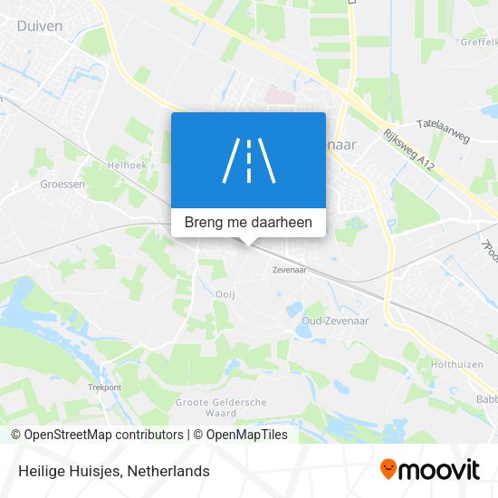 Heilige Huisjes kaart