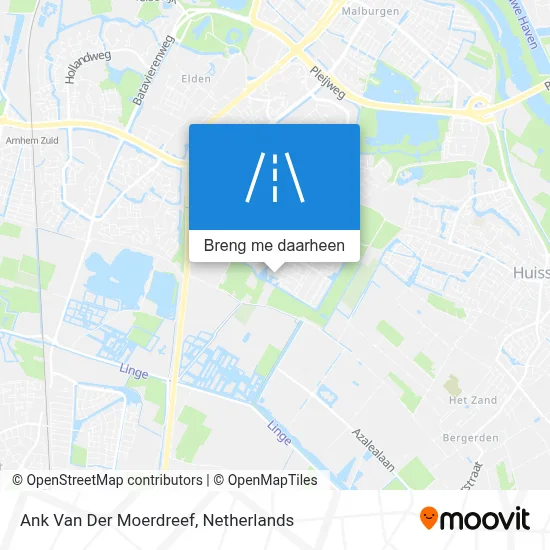 Ank Van Der Moerdreef kaart