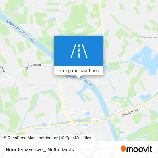 Noorderhavenweg kaart