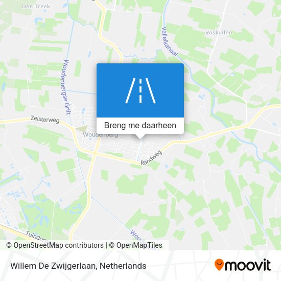Willem De Zwijgerlaan kaart
