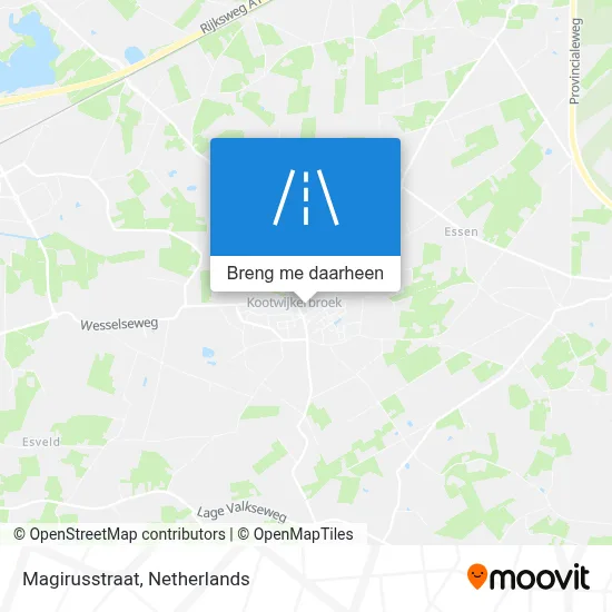 Magirusstraat kaart