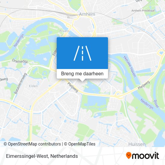 Eimerssingel-West kaart