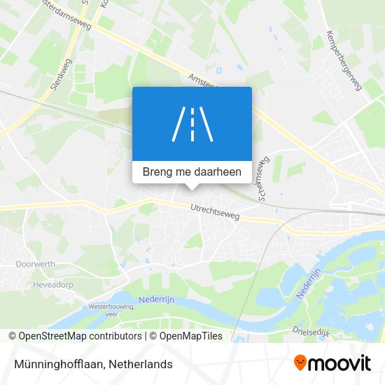 Münninghofflaan kaart