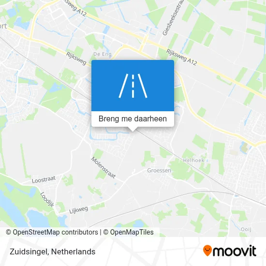 Zuidsingel kaart