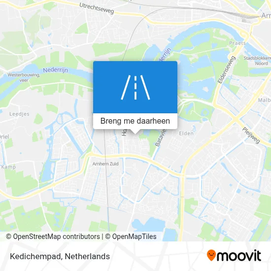 Kedichempad kaart