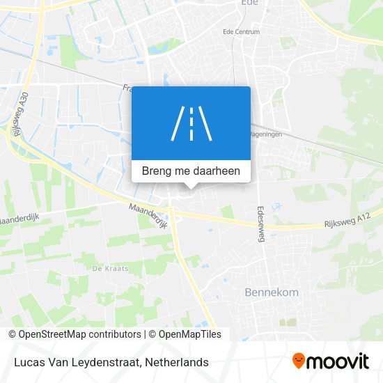 Lucas Van Leydenstraat kaart