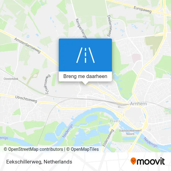 Eekschillerweg kaart