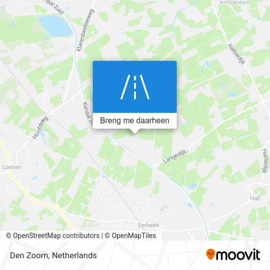 Den Zoom kaart