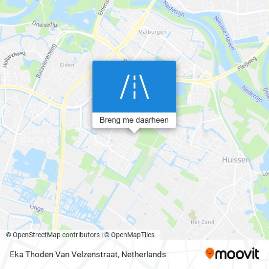 Eka Thoden Van Velzenstraat kaart