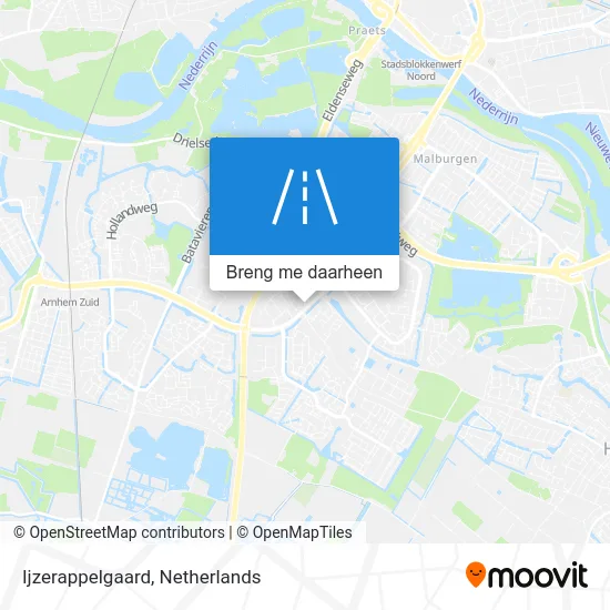 Ijzerappelgaard kaart