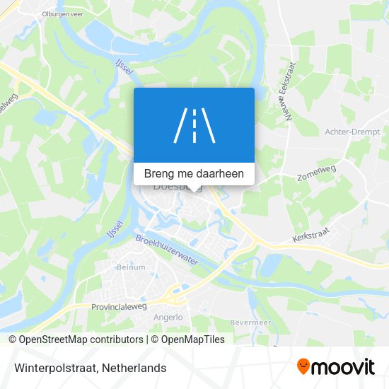 Winterpolstraat kaart