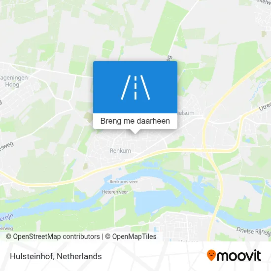 Hulsteinhof kaart