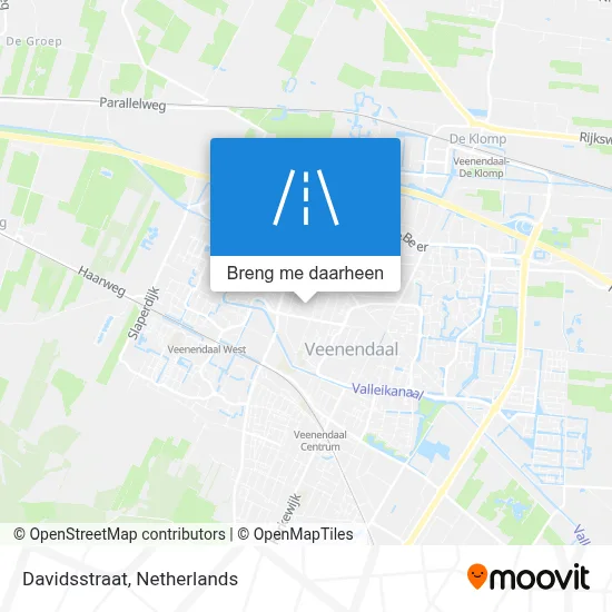Davidsstraat kaart