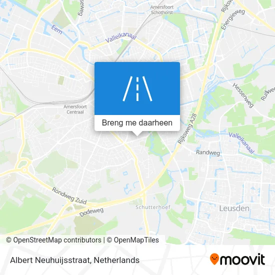 Albert Neuhuijsstraat kaart