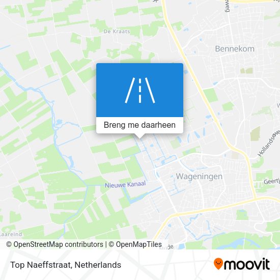 Top Naeffstraat kaart