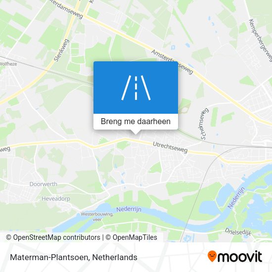 Materman-Plantsoen kaart