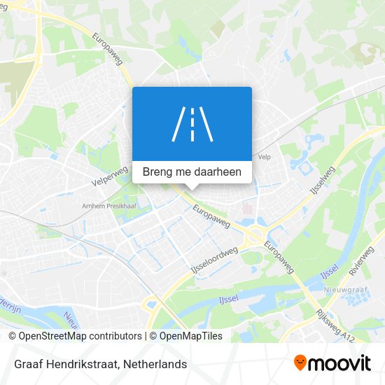 Graaf Hendrikstraat kaart