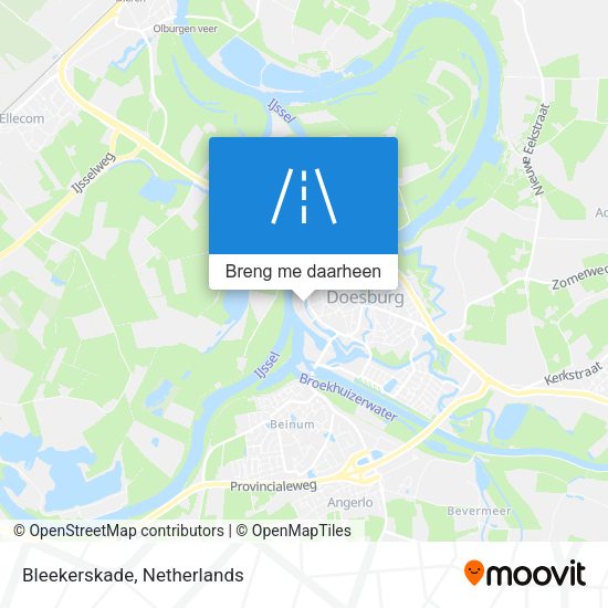 Bleekerskade kaart
