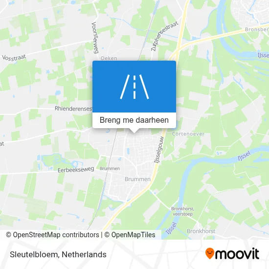 Sleutelbloem kaart