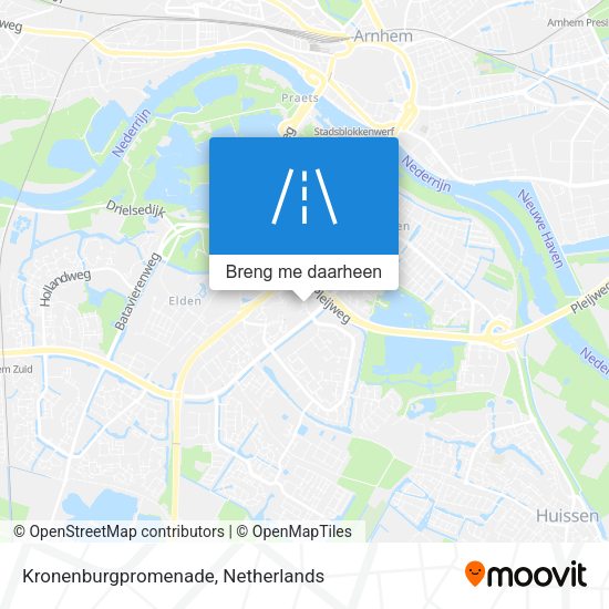 Kronenburgpromenade kaart
