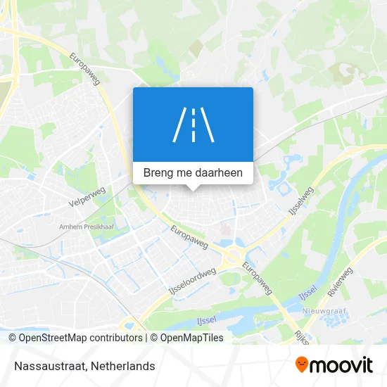 Nassaustraat kaart