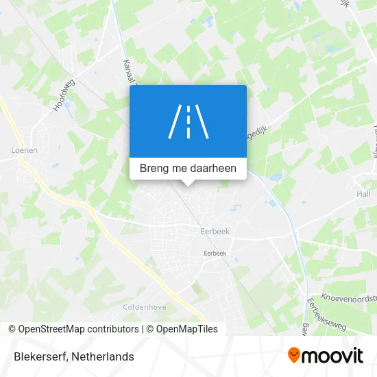 Blekerserf kaart
