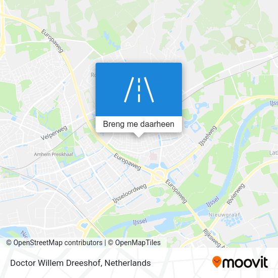 Doctor Willem Dreeshof kaart