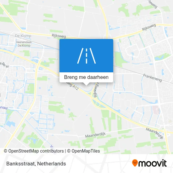 Banksstraat kaart